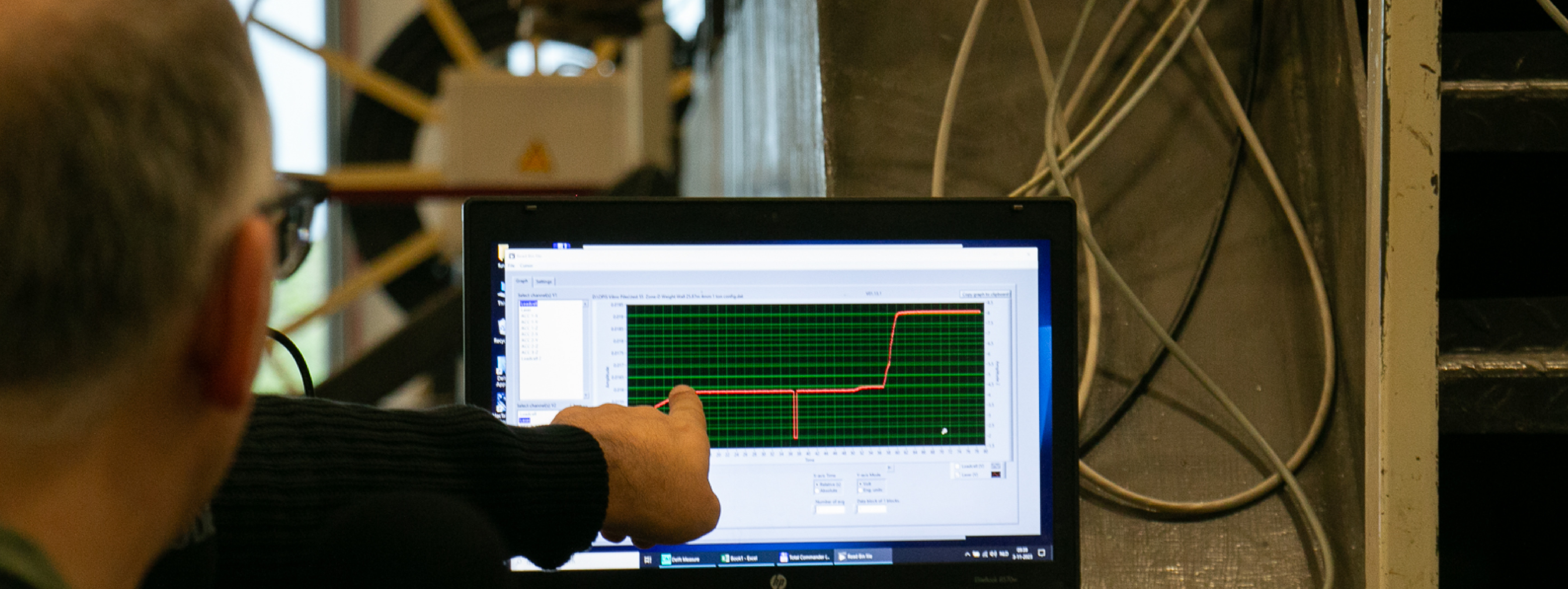 Data of test we witnessed