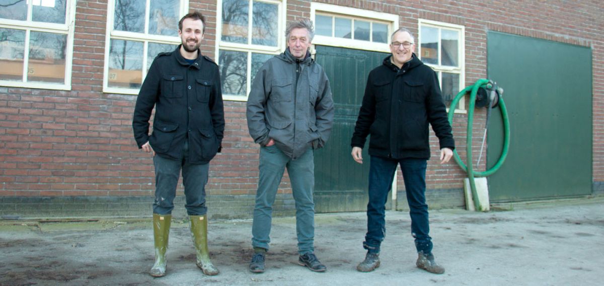 Koen Hermans, Jan Coelingh and David de Jager