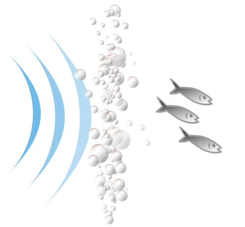 The double bubble keeping sea life out of trouble